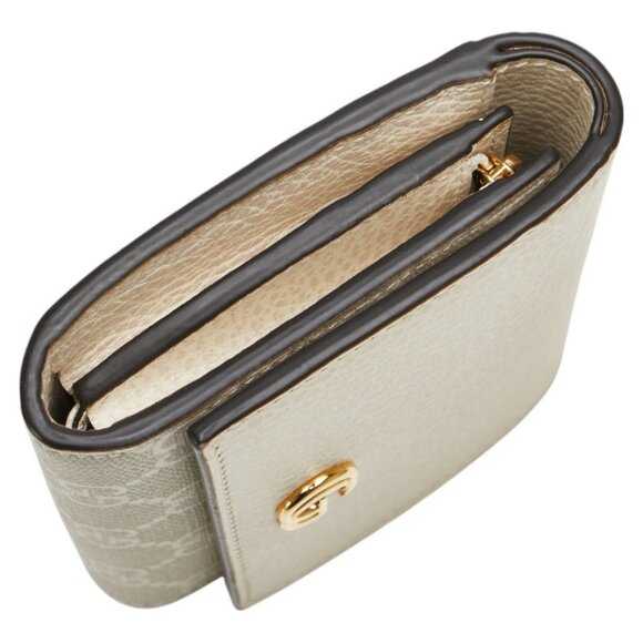 GUCCI Beige Leather Wallet - Picture 5 of 11